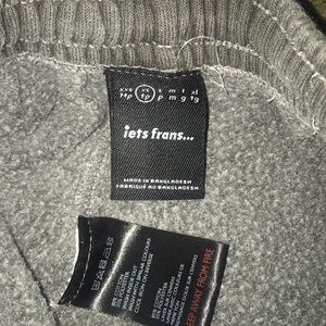 iets frans charcoal joggers